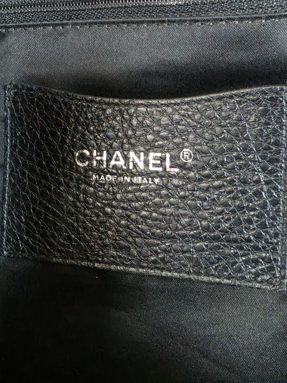 Chanel Black Quilted Leather Extra Large Tote Bag